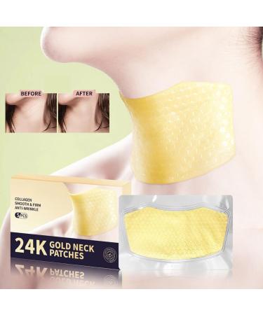 Collagen Neck Mask Dark Neck Remover Neck Wrinkle Patches Anti Aging Neck Mask 24K Gold Anti Wrinkle Patches For Skin Anti Ageing Neck Wrinkle Patch For Neck Tightening And tightening - Buy Online on GoSupps.com