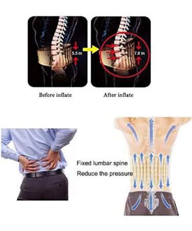 Decompression Back Belt | Lumbar Support & Traction for Lower Back Pain Relief - Buy Online on GoSupps.com