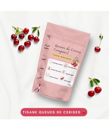  G n rique Natur'All - Cut Cherry Stems 100g - Slimming Aid Diuretic Herbal Tea Natural Slimming Infusions Excellent - Buy Online on GoSupps.com