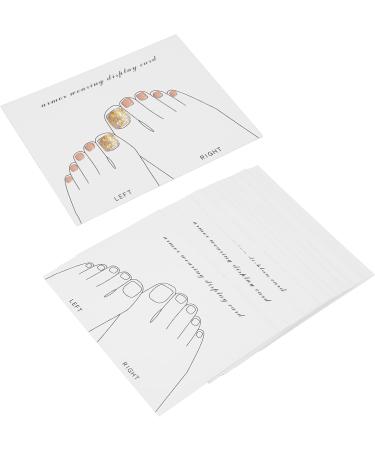 Nail Art Display Card DIY Nail Art Tips Display Card Practice for Home - Buy Online on GoSupps.com