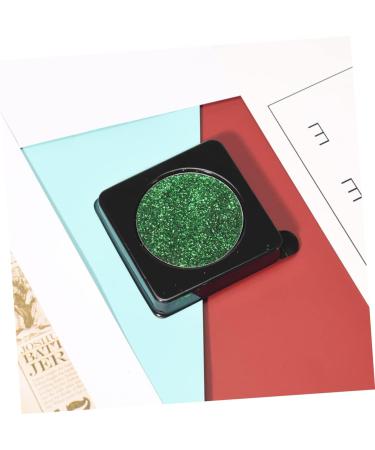 FOMIYES 3pcs Glitter Eyeshadow Palette Green Makeup Diy Shiny Eyeshadow Plate Green Face Glitter Miss Shine - Buy Online on GoSupps.com