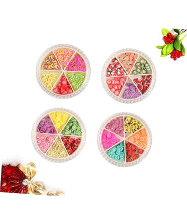 Housoutil 4 Box Halloween Nail Art Christmas Nail Art Creative Nail Decorations Fruit Pattern Kid Nail Stickers Nail Art Stickers Fruit Slices for Acrylic Nails Stickers for Nails Manicure - Buy Online on GoSupps.com