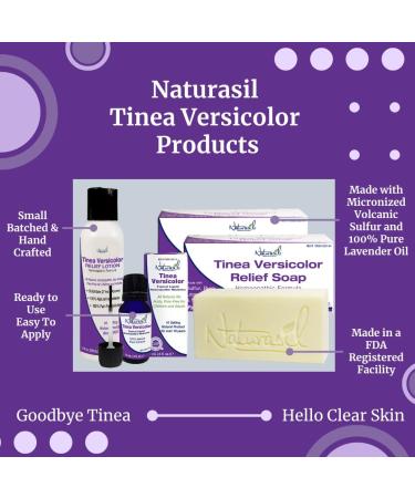 Naturasil Tinea Versicolor Topical Treatment 15mL - Eliminate Candida & Onychomycosis - Buy Online on GoSupps.com