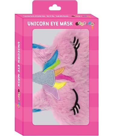 Fun Furry Sleeping Unicorn Satin-Lined Sleep Mask for Girls - Buy Online on GoSupps.com