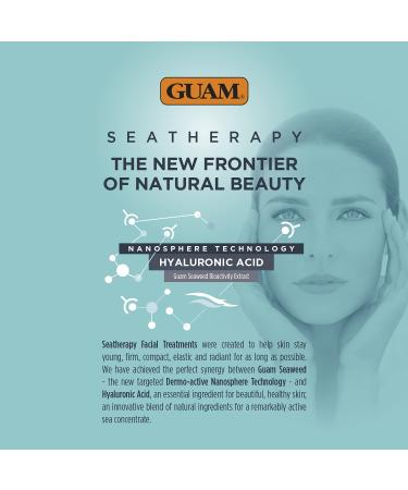 Guam SEATALITY REASIONATIONATIONS Face Cream - Anti-Aging Hyaluronic Acid & Guam Algae - Smoother Tighter Skin - Made in Italy - 50ml Pack - Buy Online on GoSupps.com