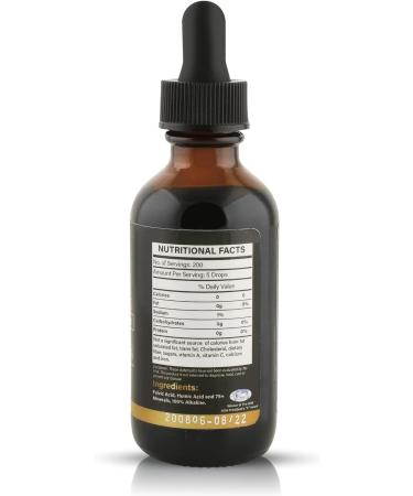 Trace Mineral Drops (200 Servings)(Flavorless) 74 Trace Minerals from Pure Humic & Pure Fulvic Acid Concentrated Plant-Based Supplement with Electrolytes Alkaline pH by Fulvika Black - Buy Online on GoSupps.com