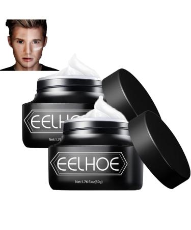 2 Pcs Eelhoe Moisturizing Concealer Cream, Cream Concealer Foundation Moisturizing Makeup, Brighten Skin Tone, Refreshing Concealer Invisible Pores Lazy Cream