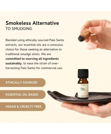 Palo Santo Essential Oil Diffuser Blend by Aromafume | 30ml/1 fl oz | Made with Peruvian Palo Santo Extract | Non-Toxic Alternative Sustainable Substitute for Palo Santo Sticks or Incense - Buy Online on GoSupps.com