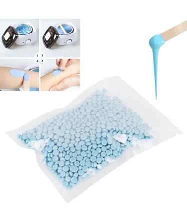 50g Painless Hair Removal Wax Beans - Blue Paperless Wax Beads for Face Hands Legs & Back | International Shipping Available - Buy Online on GoSupps.com