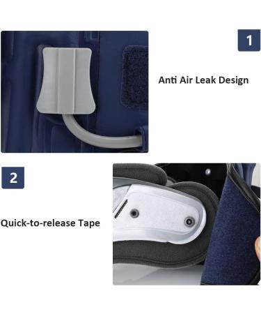 Inflatable Cervical Neck Traction Adjustable Cervical Traction Device Neck Stretcher Collar Stretching Correction Therapy Health Care Correction - Buy Online on GoSupps.com