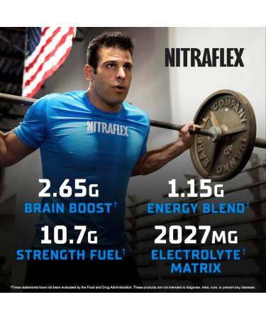 GAT SPORT Nitraflex Ultra Pre-Workout - Strawberry Watermelon - 21.6 Oz. - Buy Online on GoSupps.com