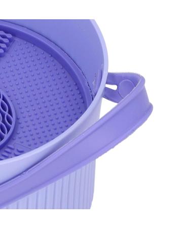 Multifunctional Makeup Brush Drying Holder & Cleaner Bowl | Organizer for Air Drying Cosmetic Brushes - Buy Online on GoSupps.com