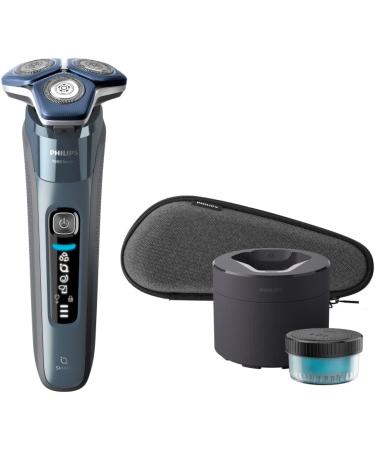 Philips Electric Shaver Series 7000 Wet & Dry with SkinIQ technology & Cable-free Quick Clean Pod S7882/50 - Buy Online on GoSupps.com