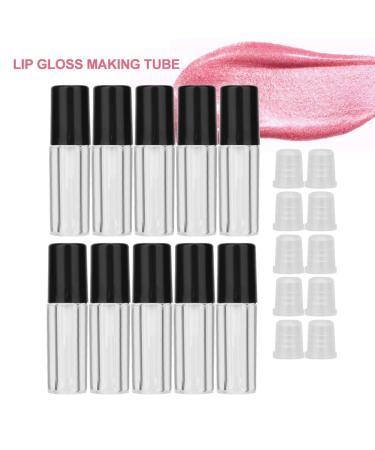 10pcs 1.5ml Mini Lip Gloss Tubes - Empty Lipstick Containers for DIY Lip Gloss | International Shipping - Buy Online on GoSupps.com