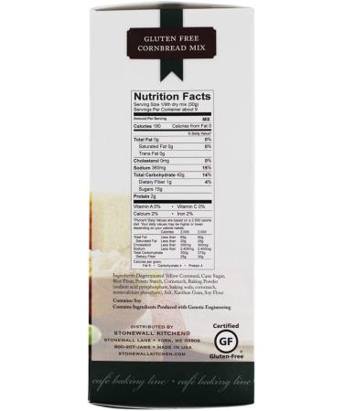 Stonewall Kitchen Gluten Free Cornbread Mix 16 Ounce Box - Buy Online on GoSupps.com