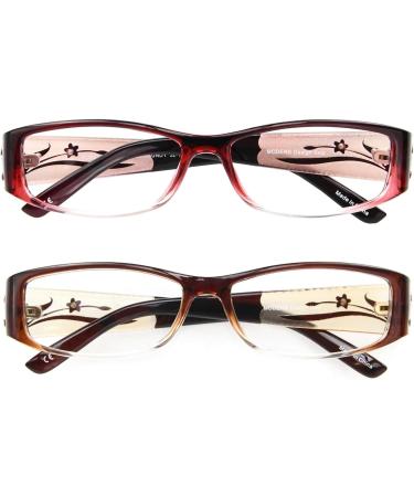 Buy Kaylee Stylish Reading Glasses for Women - 2-Pack (3.75x) - Trendy & Comfortable International Shipping Available - Buy Online on GoSupps.com