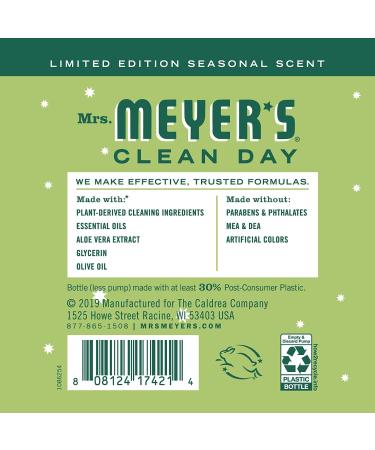 Mrs. Meyer's Iowa Pine Hand Soap - Cruelty-Free & Biodegradable Formula 12.5 oz (Pack of 2) - Buy Online on GoSupps.com