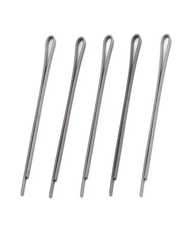 Alloy Flat Hair Needles | Black Reusable Hairpins for Quick Curls & No Damage | Easy Hair Shaping - International Shipping - Buy Online on GoSupps.com