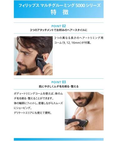 Philips MG5730/15 11-in-1 Body Washable Rechargeable Grooming Kit - International Shipping Available - Buy Online on GoSupps.com