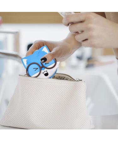 Vansza 4-Piece Squirrel Contact Lens Container Set | Cute Portable Organizers | Animal-Cartoons Eye Contact Storage Box for Travelers - Buy Online on GoSupps.com
