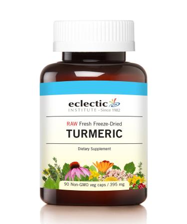 Eclectic Turmeric Cog Freeze Dried Vegetables with Glass Blue 90 Count Blue 90 count (Pack of 1)