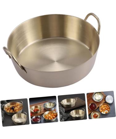 Milisten 3pcs Sauce Dish Round Serving Plate Sauce Container Soy Dipping Bowls Appetizer Dish for Home Household Sauce Serving Dish Appetizer Plate Stainless Steel The Dish Korean re-usable 8X8CMx3pcs Goldenx3pcs - Buy Online on GoSupps.com