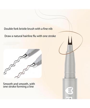 Lower Lash Eyeliner | Eyeliner Liquid Liner For Lower Eyelashes | Double Eyelid Waterproof Eyeliner Pencil Liquid Eye Liner With Ultra-Fine Tip For Natural Shakven X602# Cool Brown - Buy Online on GoSupps.com