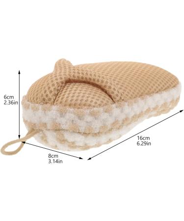 FOMIYES Bath Back Shower Scrubber - Exfoliating Loofah Sponge & Funny Slipper Shaped Body Washing Pad | Best Bathroom Accessories for Deep Cleansing - Buy Online on GoSupps.com
