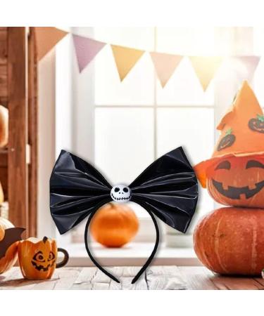 TQUXNGA Halloween Big Headbands Pumpkin Skull Hair Hoop Masquerade Party Christmas for Creative Gothic Hair Accessories Ghost - Buy Online on GoSupps.com