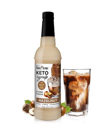 Jordan's Skinny Mixes Syrups Keto Coffee Syrup Sugar Free - Hazelnut - 25.4 Fl Oz.