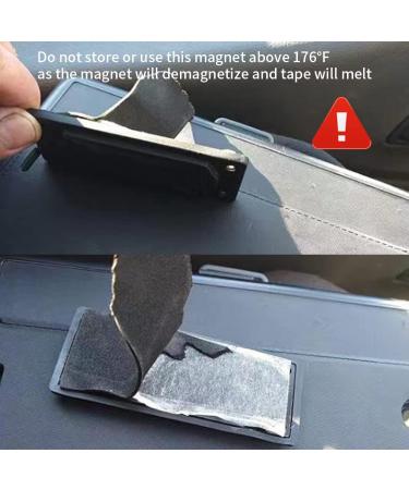 PLUSAFE Gun Magnet Mount Holder 40lbs 2-Pack - Quickdraw Holster for Pistols & Rifles - Car, Truck, Wall, Desk, Bed, Shelf, Cabinet - Rubber Coated for Scratch Prevention - Buy Online on GoSupps.com