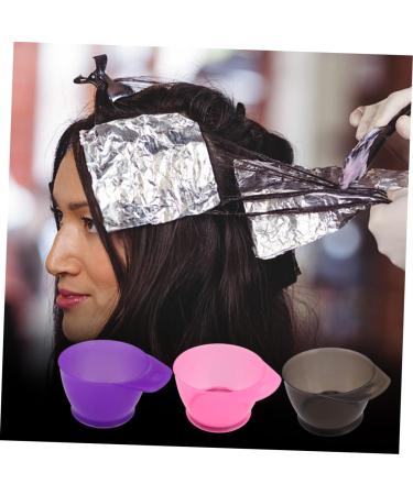 Gatuida 3 pi ces Bol de Coloration Capillaire Plastique de Bols paissis avec Poign e pour Domicile et Salon Coloris - Buy Online on GoSupps.com