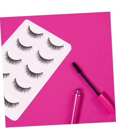 FOMIYES 15 Pairs Short False Eyelashes Fake Eyelash Fake Eye Lashes D Fake Lashes Reusable Fake Lashes Eyelashes Fake Cosmetic Eyelashes False Lashes Stage Eyelash Thick Eyelash Slim - Buy Online on GoSupps.com