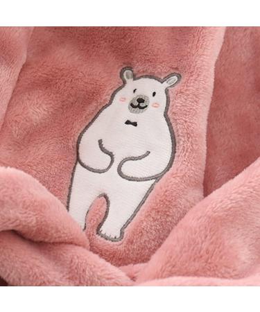 Miyanuby Baby Boys Girls Bathrobe - Soft Flannel Animal Hoodie for 5-6 Years - Perfect Gift for Children - Buy Online on GoSupps.com