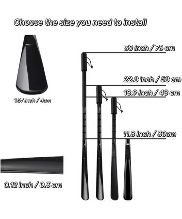 Fairman 76cm Detachable Shoehorn & Sock Removal Tool - Long Handle for Easy Footwear Access | International Shipping Available - Buy Online on GoSupps.com