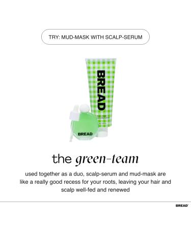 Bread BEAUTY SUPPLY Mud Mask - Detoxifying Hair & Scalp Treatment | Silicone-Free Sulfate-Free Cruelty-Free | 8.3 fl. oz | For All Hair Types | International Shipping Available - Buy Online on GoSupps.com