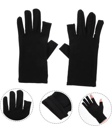 1 Pair Ladies Sun Protection Gloves Summer Riding Gloves Nail Art Fingerless Glove Wear Manicures Gloves Ladies Golf Glove Skin Protective Gloves Non-Slip Cloth Manicure Tools Miss - Buy Online on GoSupps.com