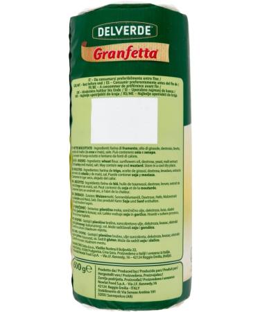 Delverde Granfetta Biscottate Lot of 40 fragrant and light biscuits 3 x 600 g + Italian Gourmet Pulp 400 g - Buy Online on GoSupps.com