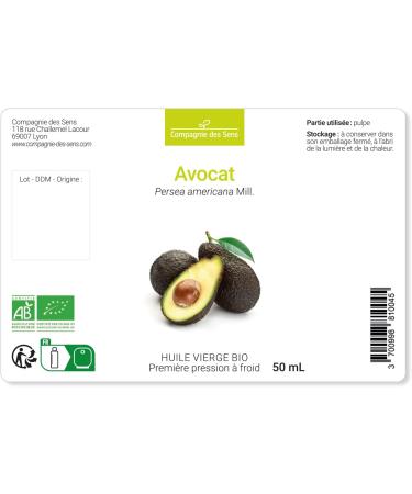 Avocado - Organic Virgin Vegetable Oil - Glass Bottle - First Cold Pressed - 200mL - Buy Online on GoSupps.com