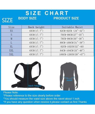 Back support Posture Corrector Men And Women Shoulder Lumbar Posture Corrector Adjustable Comfortable Back Correctors back Posture corrector (Black XL) Better life Black S - Buy Online on GoSupps.com