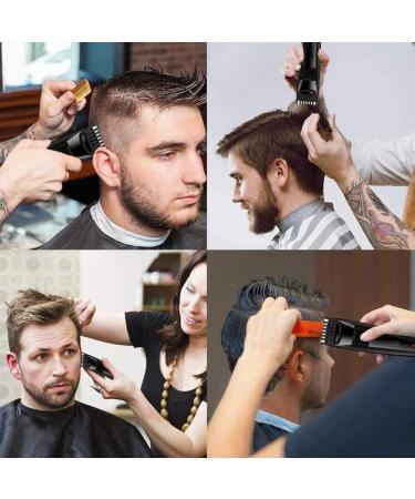 Mens Cordless Hair Clippers Kit | Professional Rechargeable Trimming & Grooming | Low Noise & Easy to Clean | Superior Service Life - Buy Online on GoSupps.com