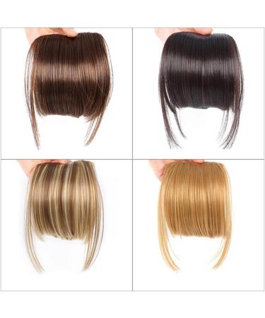 BOKIOESDE Clip in Air Bangs High Temperature Wire Hair Extension Clamp Fringe Hairpiece Type13 - Buy Online on GoSupps.com