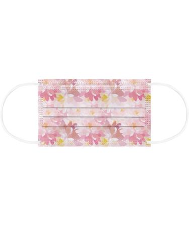 10 Pack Adult Floral Disposable Masks - Breathable Non-Woven 3-Layer Mouth Protection for Women - Multi-Functional Bandana Scarf - Buy Online on GoSupps.com