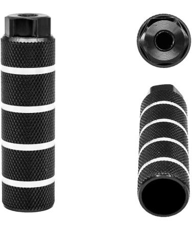 2PC 38 26T Aluminum Alloy Bike Pegs - Black | Lightweight & Durable - Buy Online on GoSupps.com