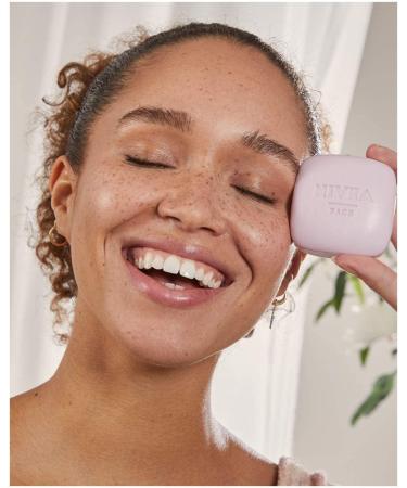 Nivea MagicBar Solid Facial Cleanser 75g - Natural & Radiant Skin with Rose Extract & Vitamin E | Certified Cosmetics - Buy Online on GoSupps.com