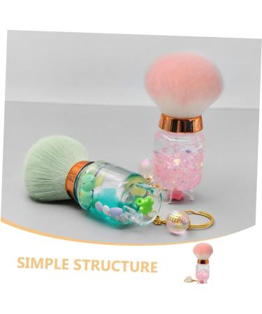 Mikinona Nail Dust Brush Small Brush for Makeup Facial Makeup Brush Loose Powder Brush Women Makeup Brush Blush Brush for Women Makeup Powder Brush Highlighter Brush Pink Cosmetic Miss Tool 9.00X3.50X3.50CM Pink - Buy Online on GoSupps.com