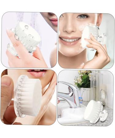 FRCOLOR face Brush Toddler Pore Scrubber Facial Scrub Brush Shower Brush for Body Makeup Blending Brush face scruber Soft-Bristle Facial Brush Baby pp Cleansing Brush Hair White - Buy Online on GoSupps.com