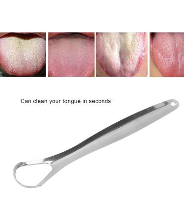 Stainless Steel Tongue Scraper Set - 2 Pieces for Bad Breath Relief | Portable Metal Oral Care Tool for Adults & Children - Buy Online on GoSupps.com