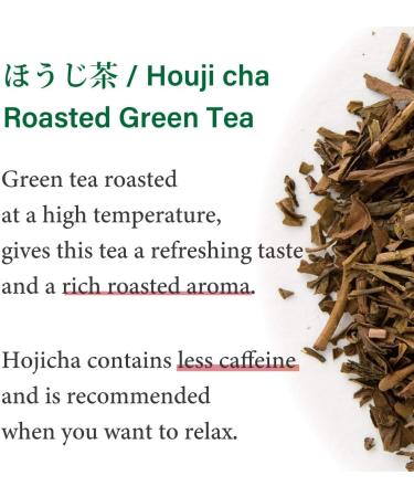 Hojicha Roasted Green Tea -Deep Roasted Loose leaf 100g/3.5oz -from JAPAN | Japanese Tea KIMIKURA - Buy Online on GoSupps.com