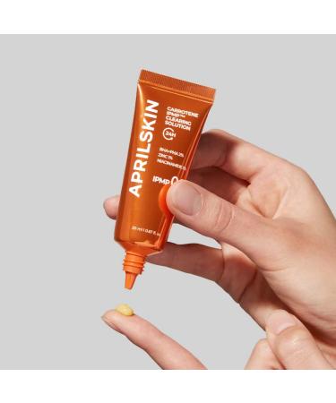 APRILSKIN Carrotene IPMP Clearing Solution | Soothes Blemishes & Troubled Skin | BHA AHA Niacinamide Zinc Oxide | Vegan & Cruelty-Free (0.67fl.oz.) - International Shipping Available - Buy Online on GoSupps.com